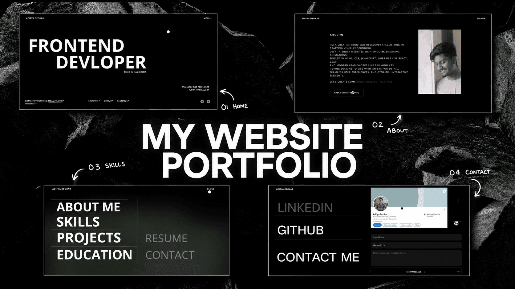 Minimalist Portfolio Website